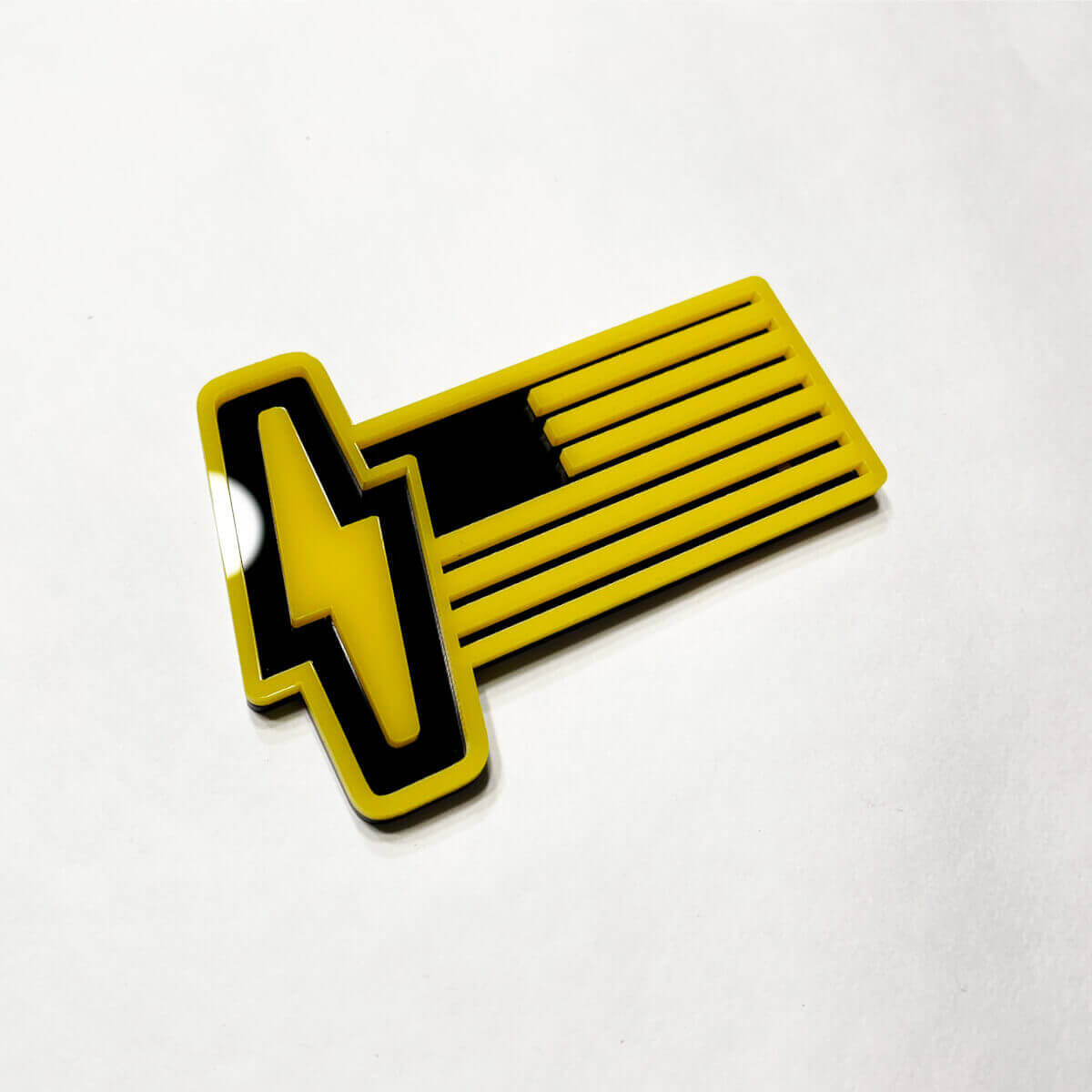 US Flag 3D Badge - Custom Wing Badges Emblem 2 for Musclecar 150 Lightning