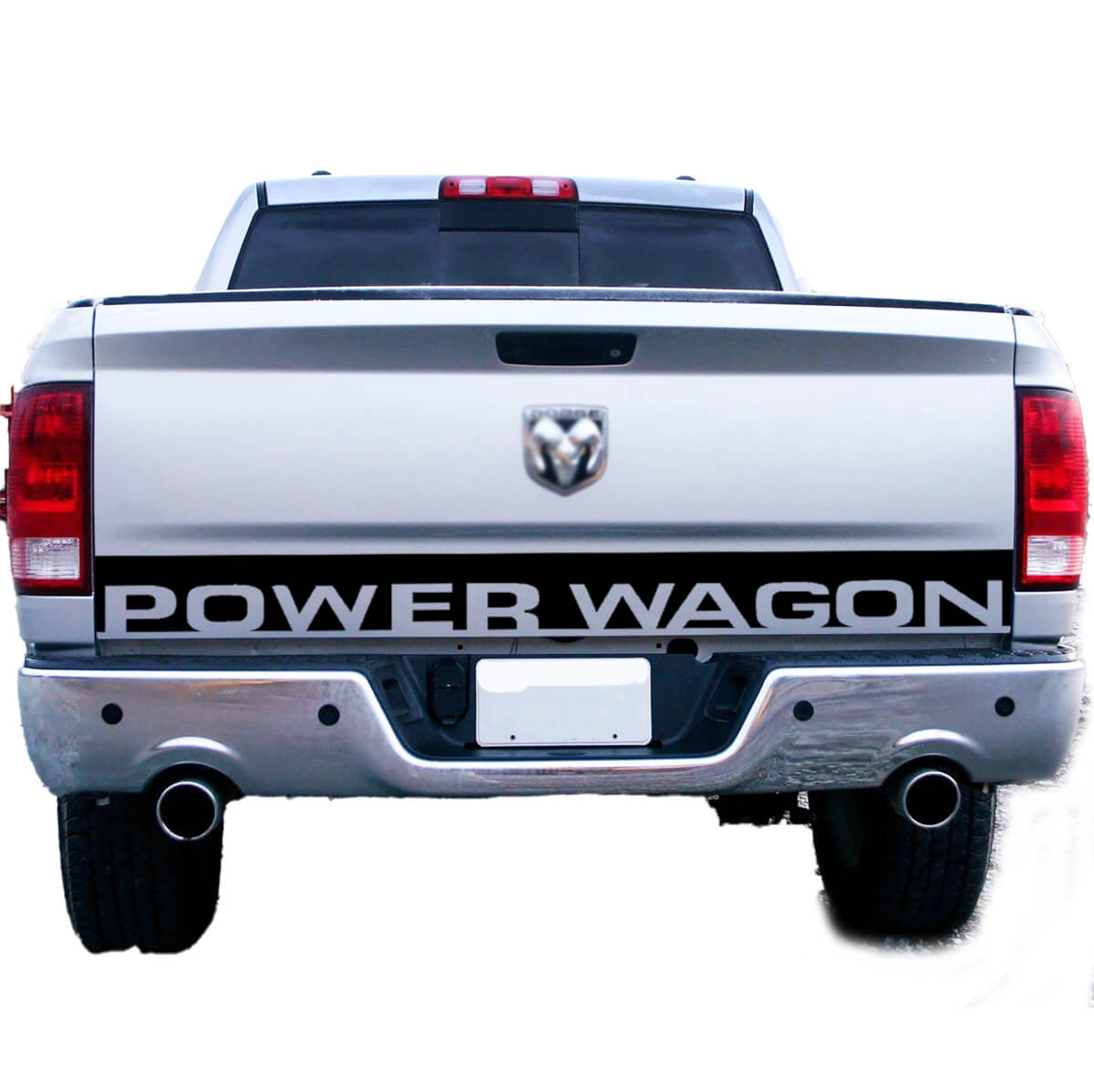Dodge Ram 1500 Power Wagon Truck Tailgate Accent Vinyl Graphics stripe Sticker Decal 3
