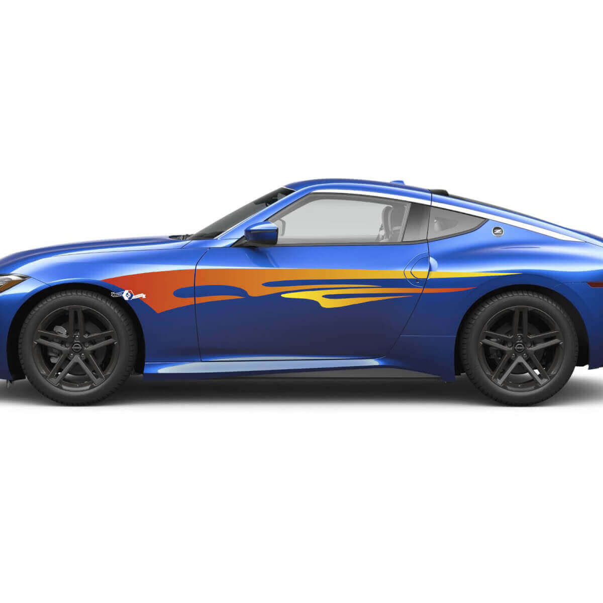 Flame Gradient Side Stripe Gradient Decal Kit for Nissan Z Sport