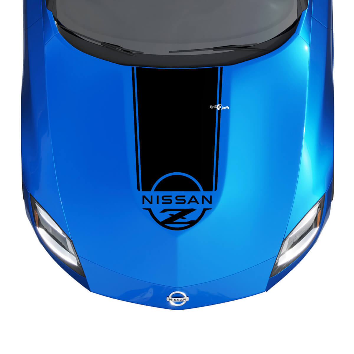 Brand Logo Hood Stripe Vinyl Decal for Nissan Z Sport