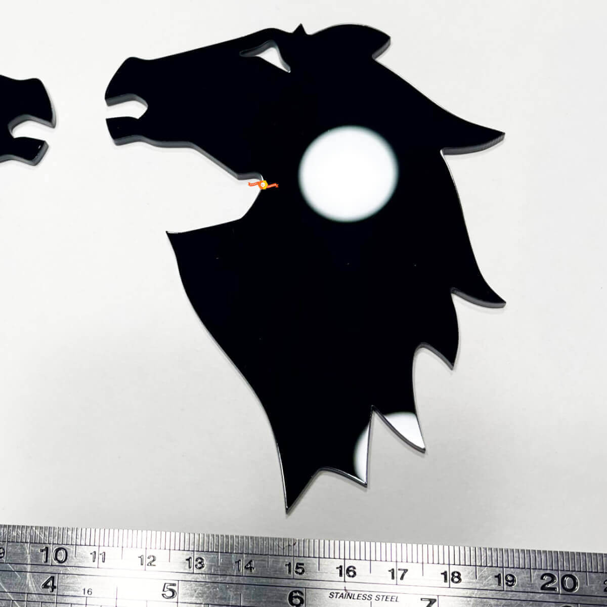 horse Fender Badges Tailgate Emblem 3D Badge
