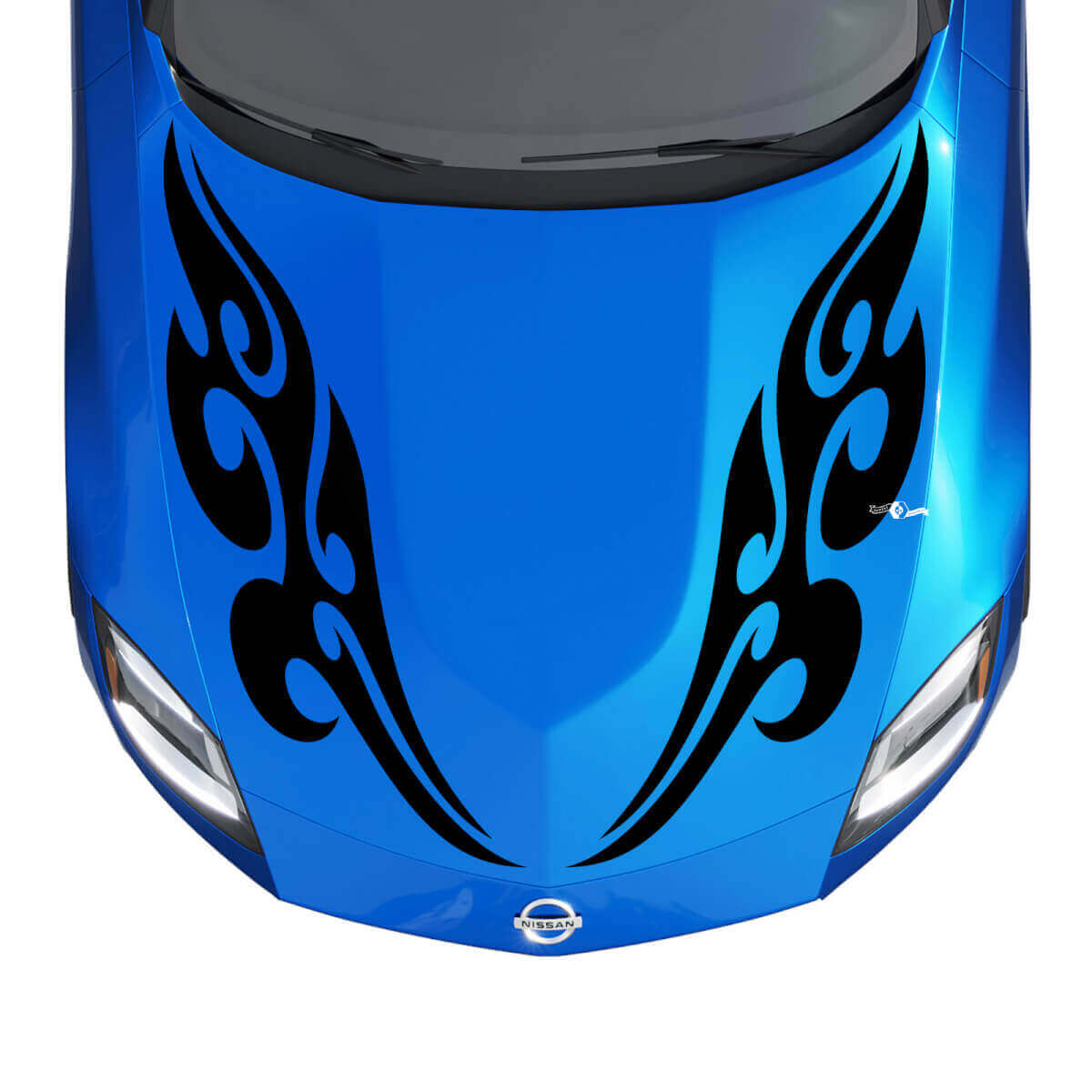 Capot Tribal Flammes Kit de bandes autocollantes pour Nissan Z Sport