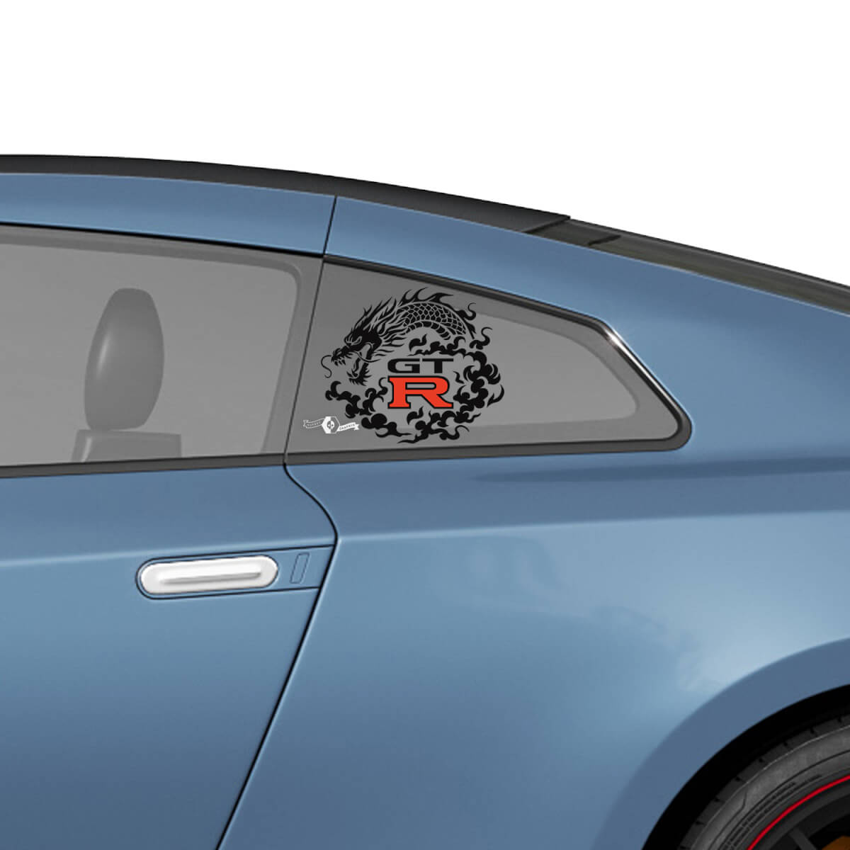 Side Rear Window Nismo Style Graphics Decals Stickers Kit for Nissan GT-R
