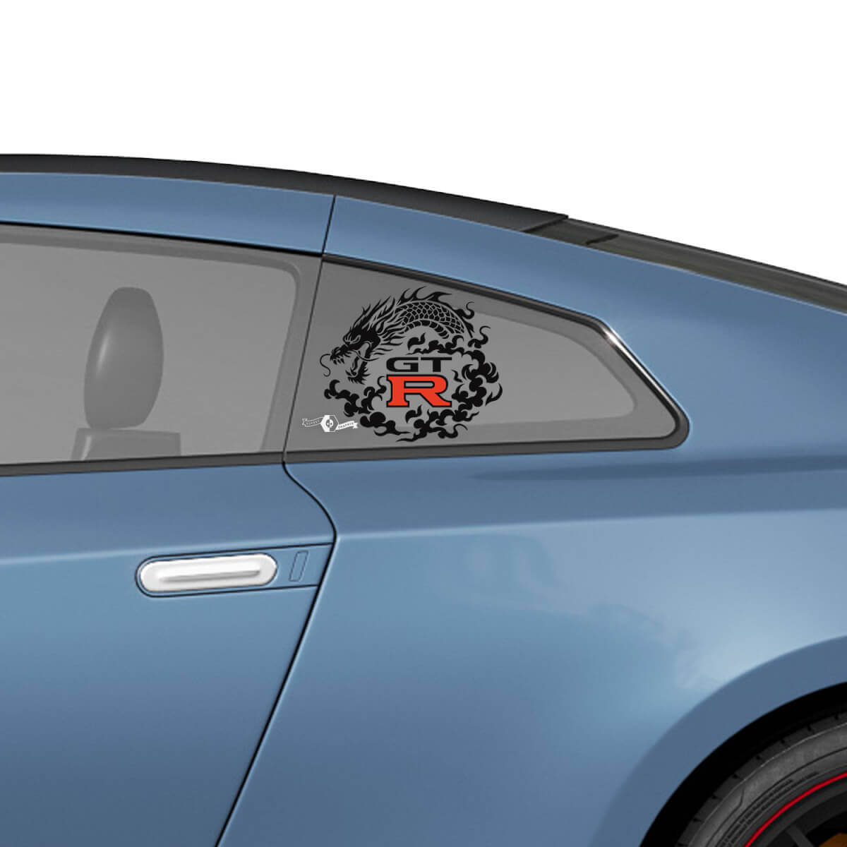 Side Rear Window Nismo Style Graphics Decals Stickers Kit for Nissan GT-R
