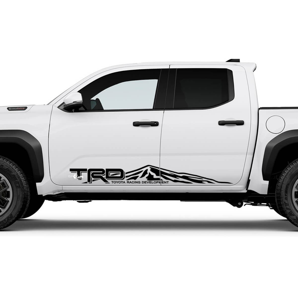 TRD off Road Mountains Side Rocker Panel Decals Stickers for Toyota Tacoma Fourth generation
