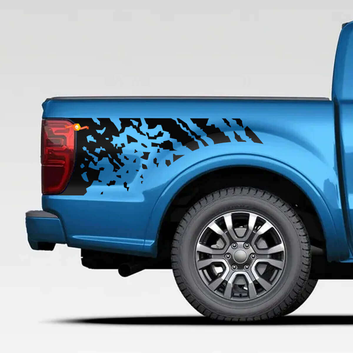 Distressed Splash Decal Graphics Decals Stickers for Ford Ranger
