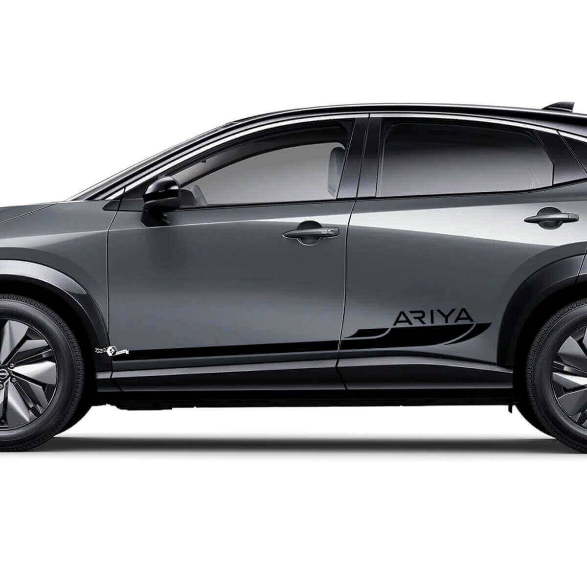 Sides Racing Logo Accent Stripes Graphics Decal Kit 2 for Nissan ARIYA