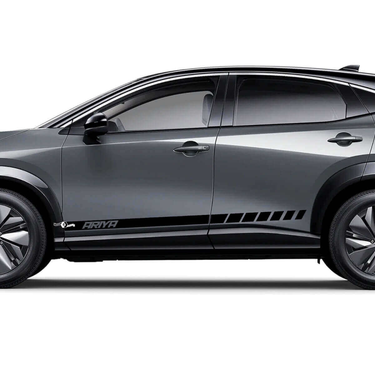 Sides Racing Logo Accent Stripes Graphics Decal Kit 3 for Nissan ARIYA