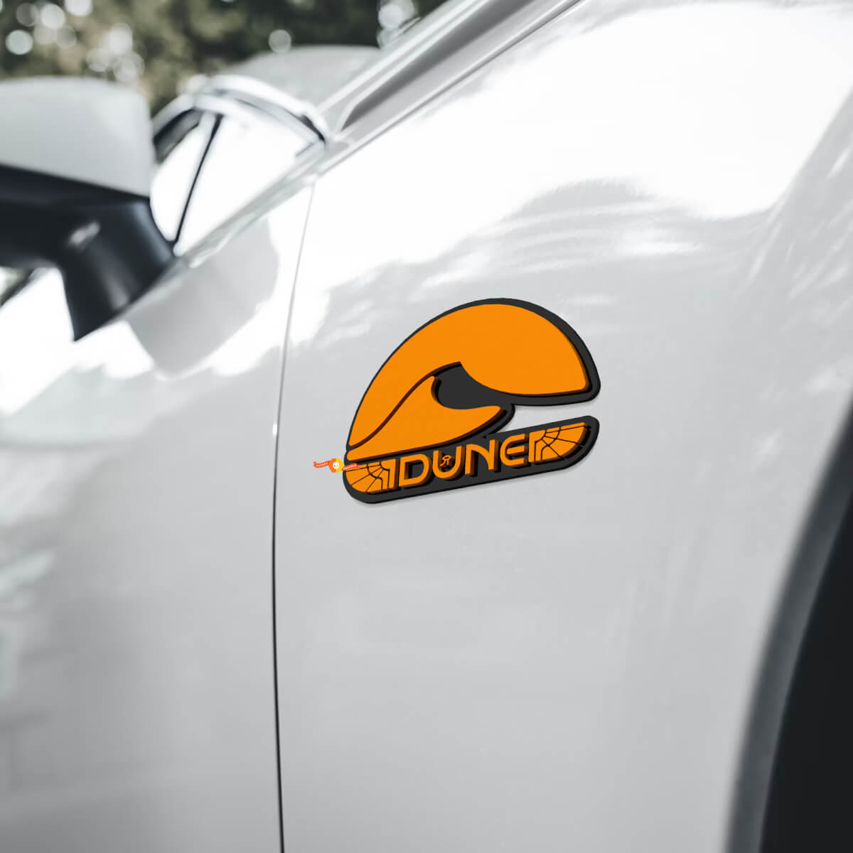 Sahara Dunes Wing Badges Tailgate Emblem 3D Badge for Jeep Dodge etc