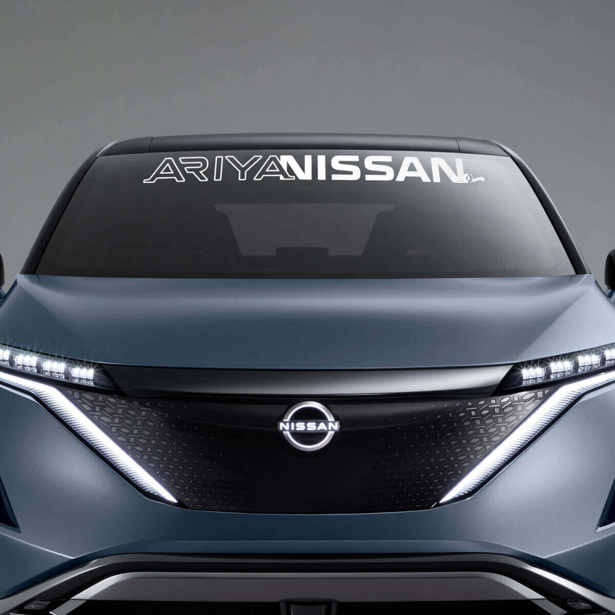Brand Lettering Windshield Graphics Decal Sticker for Nissan ARIYA