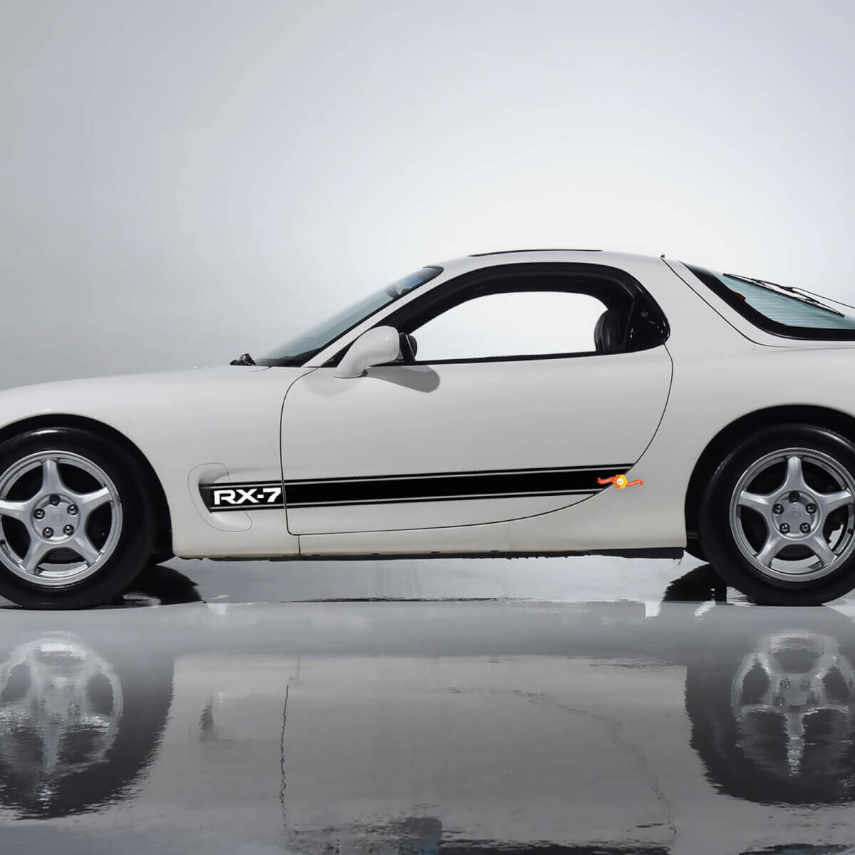 Side Stripe Decal Sticker - Custom Vinyl Sticker for Mazda RX-7 Sport
