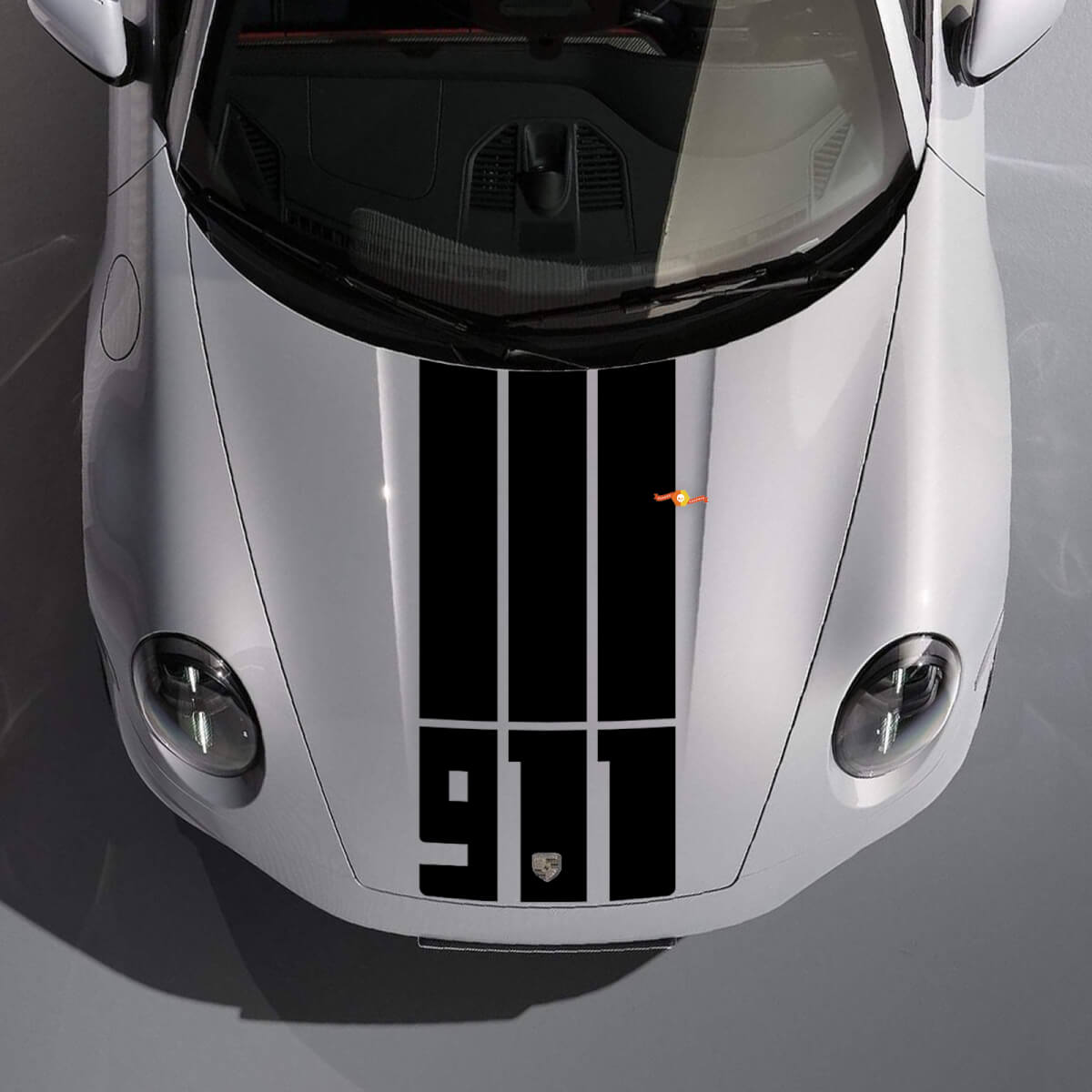 Hood Kit graphic Spirit 70 Decal Sticker for Porsche 911

