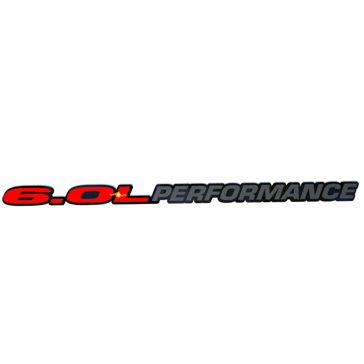 6.0 Performance Hood Badge Emblem 3D Badge for Dodge Ram Powerstroke Truck 6.0L
