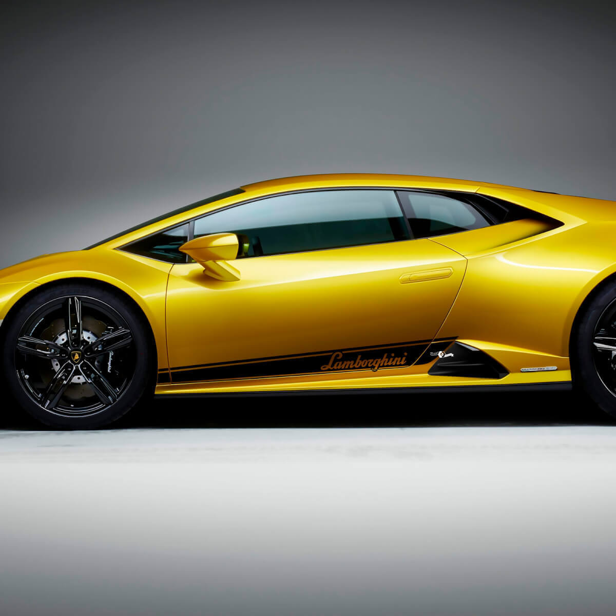 Lettering Side Stripes Graphics Racing Vinyl Decal Sticker Graphics for Lamborghini Huracan Evo