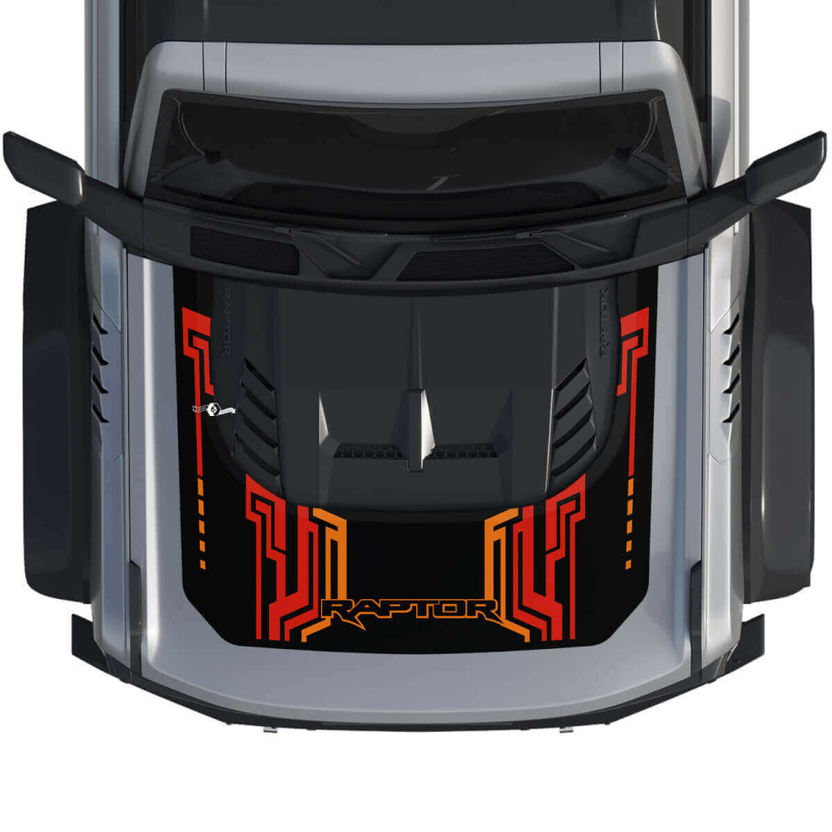 Hood Bronco Raptor Wrap Graphics Decal Sticker for Ford Bronco 3 colours
