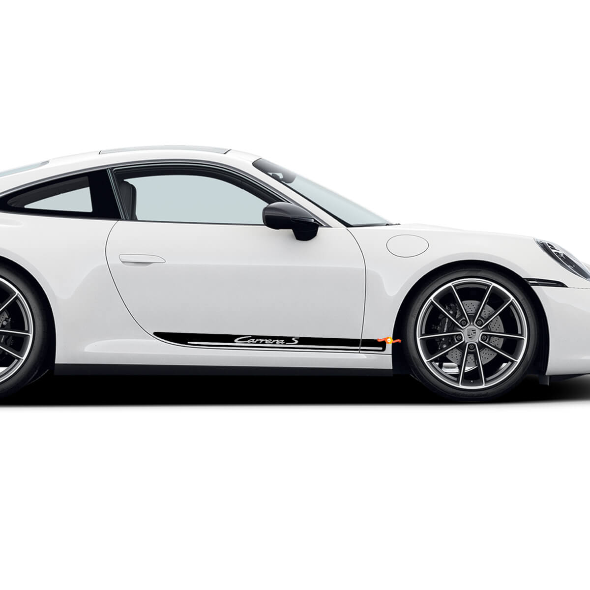 Side Door Stripes Kit for Porsche Carrera S Decal Sticker