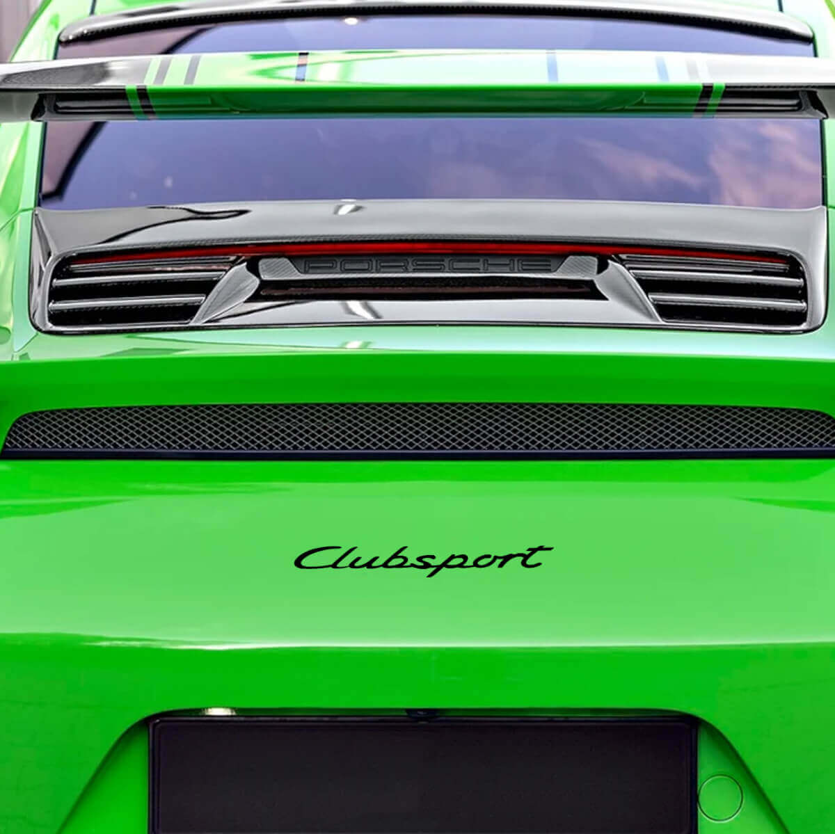 Clubsport Side Vinyl Decal Sticker for Porsche 911