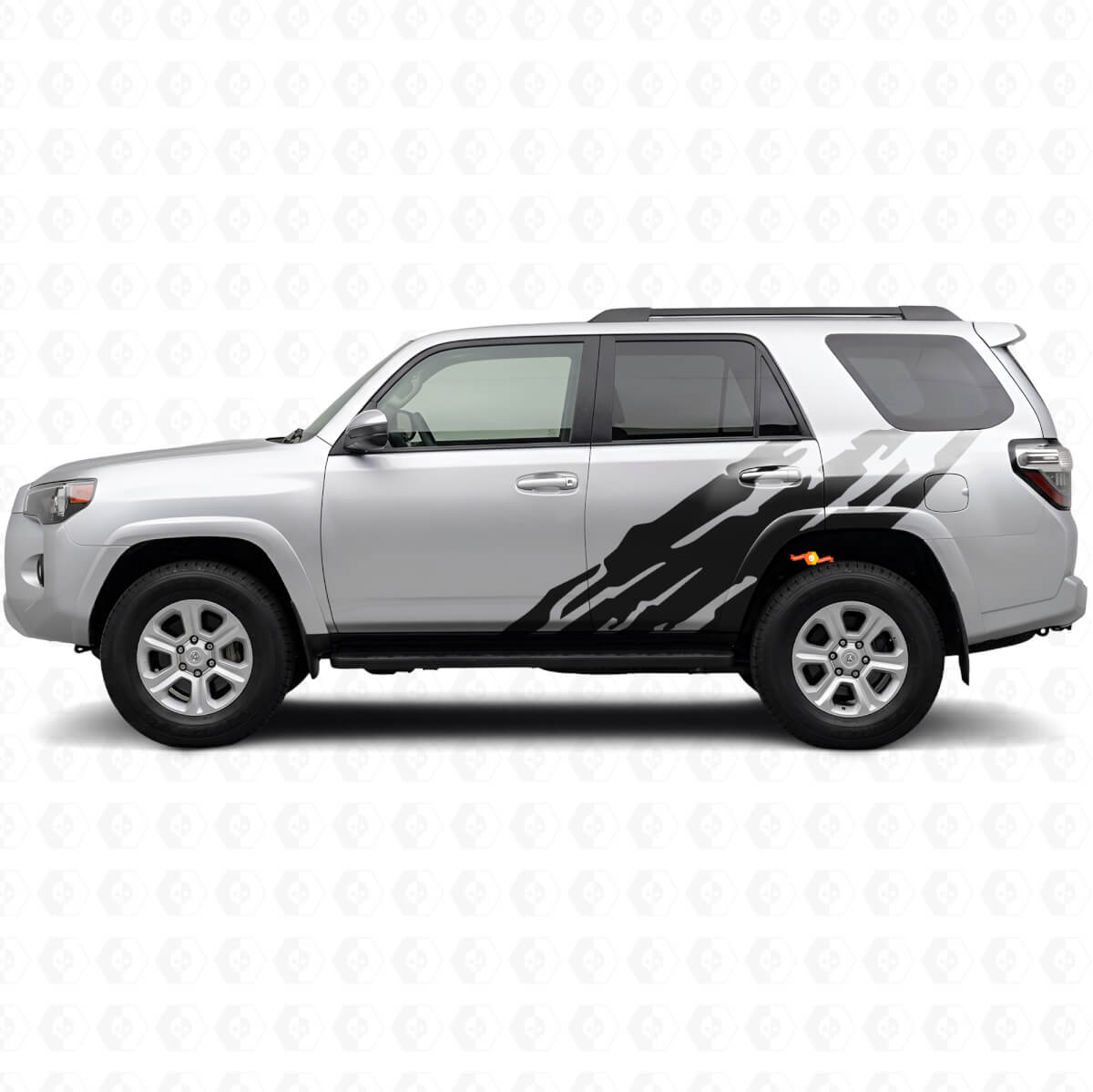 Mud Splash Graphic Side Vinyl Decal for Toyota 4Runner 2009–2024