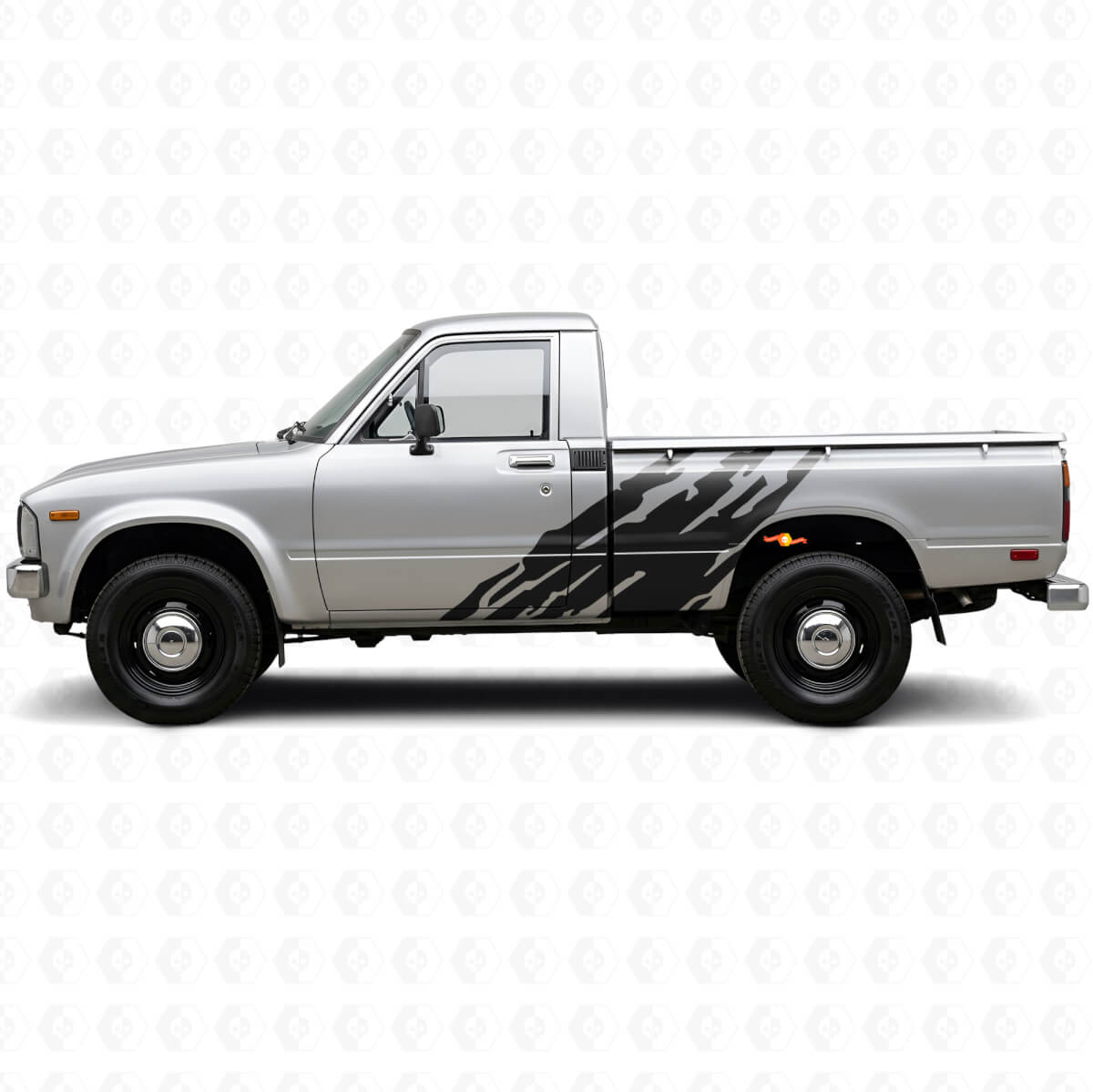 Mud Splash Graphic Side Vinyl Decal for Toyota Hilux 1978-1983