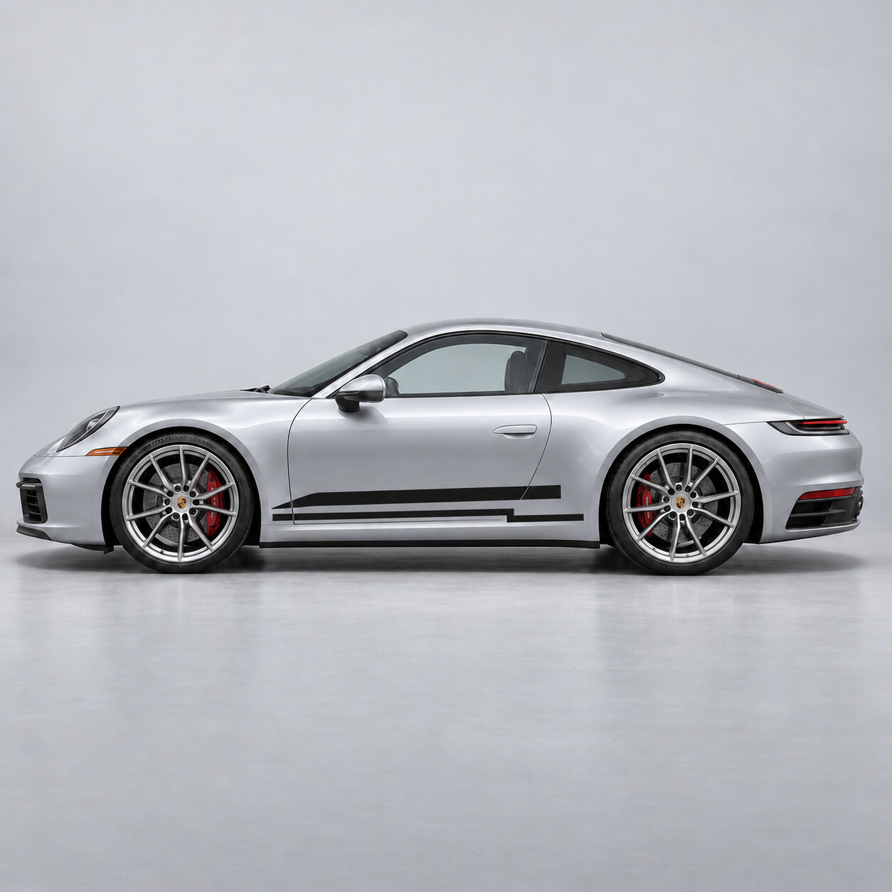 Heritage Recess Stripes Side Vinyl Decal Sticker for Porsche 911 2020