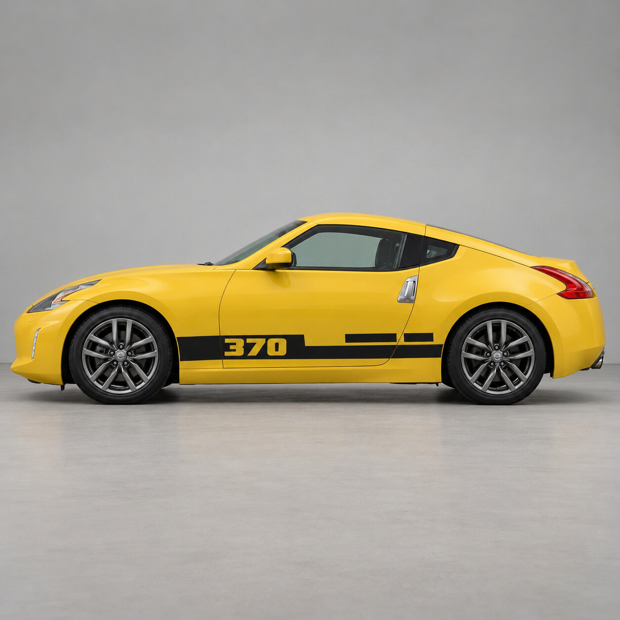 Wide Number Step Coupe Side Vinyl Decal Sticker for Nissan 370Z 2018