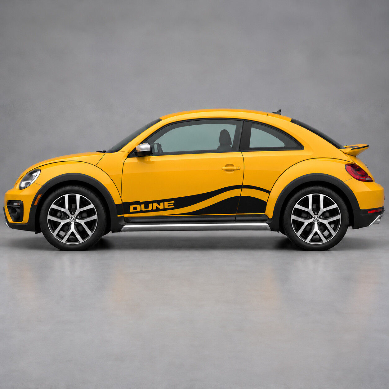 Dune Sand Channel Side Vinyl Decal Sticker for Volkswagen Beetle 2016