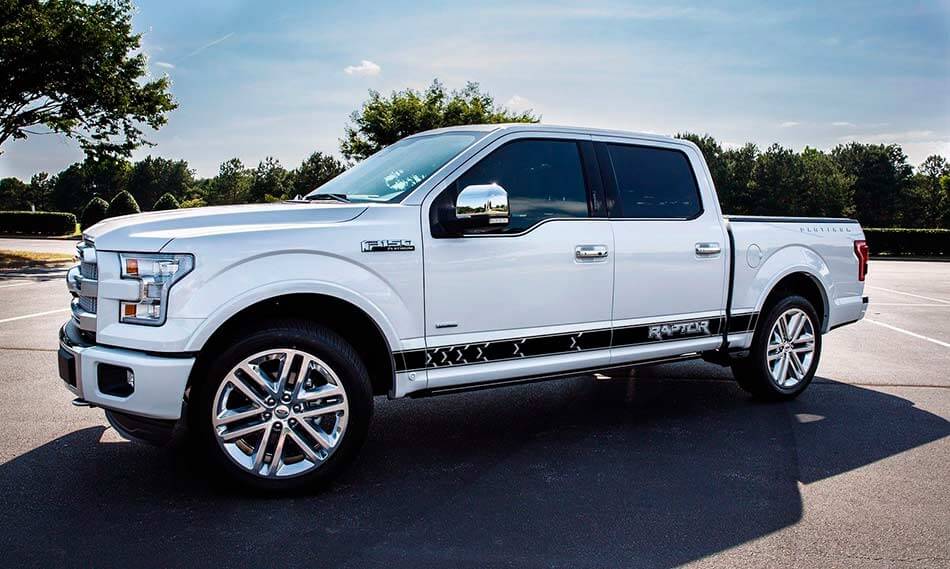 Side Stripe Graphics Sticker Decal Model 5 for Ford F-150