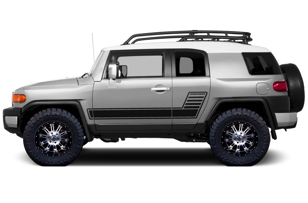 Accent Stripes Side Vinyl Decal Sticker for Toyota FJ Cruiser