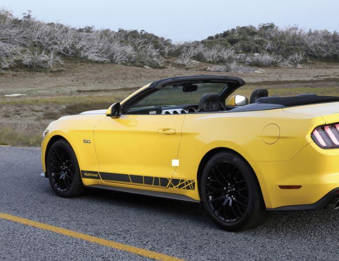 Musclecar Musclecarmodel 6th gen graphics side stripe decal sticker retro Musclecar Performance
