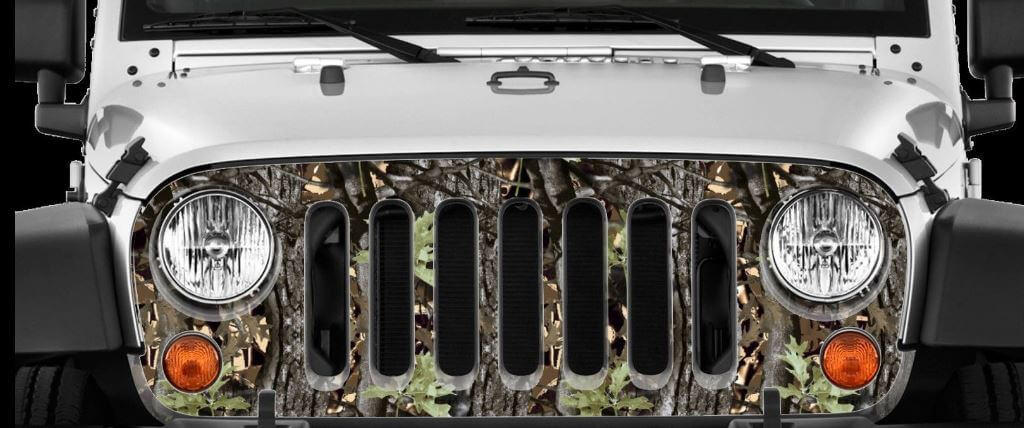 American Flag-Camo 5, Wrap, Vinyl, Skin for Jeep Wrangler