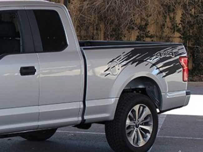 Ford F150 Stickers Decals RIP splash side Stripe Vinyl Graphics kit fits models 2015-2018

