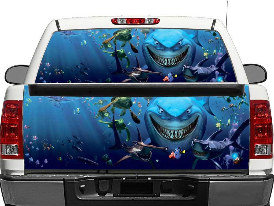 Finding Nemo Rear Window or Tailgate Vinyl Decal for Pick-up Trucks SUVs