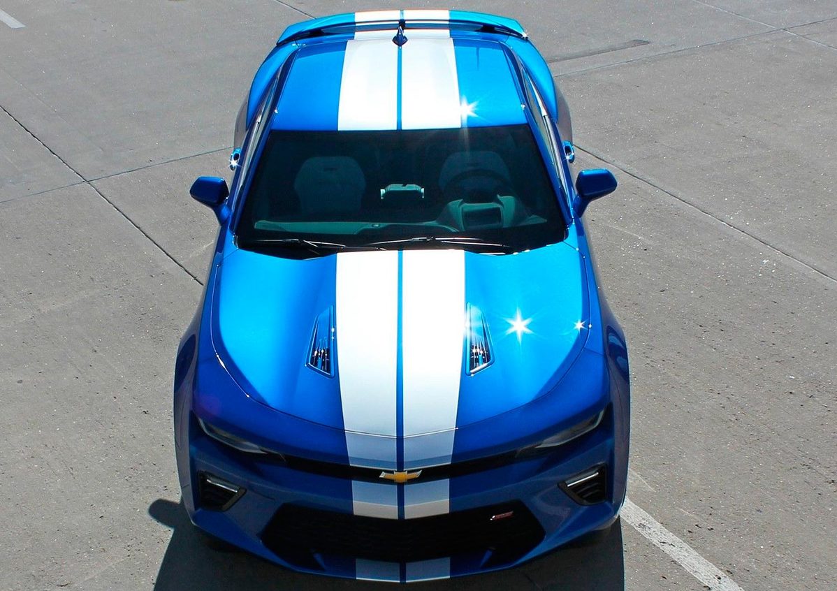 Rally Stripes Full Kit Vinyl Decal Sticker for Chevrolet Camaro 2016-2018