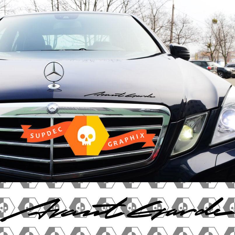 Lettering Decal Sticker Emblem Logo Vinyl For Mercedes-benz Avantgarde