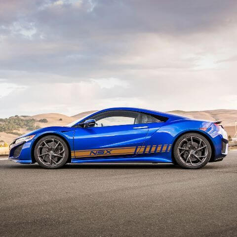 2X Multiple Color Graphics Acura NSX Symbol Car Racing Vinyl Decal Sticker