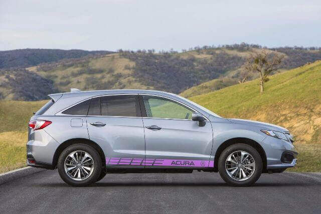 Racing Side Stripes Vinyl Decal Kit for Acura RDX MDX SUV