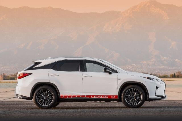 Multiple Color Graphics RX 350 / RX 350 F Car Racing Art Decal Sticker