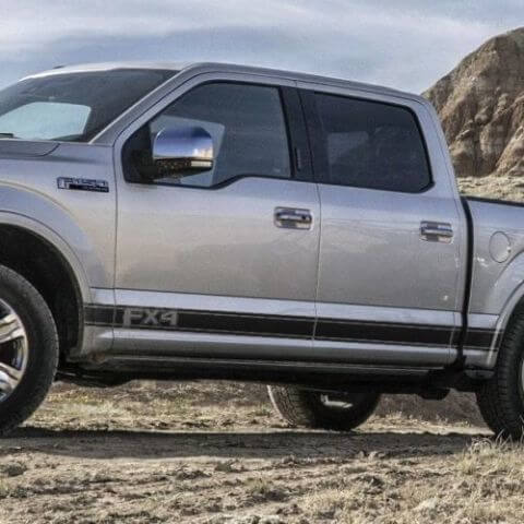 Ford F-150 2015-2018 mk13 FX4 graphics side stripe decal sticker