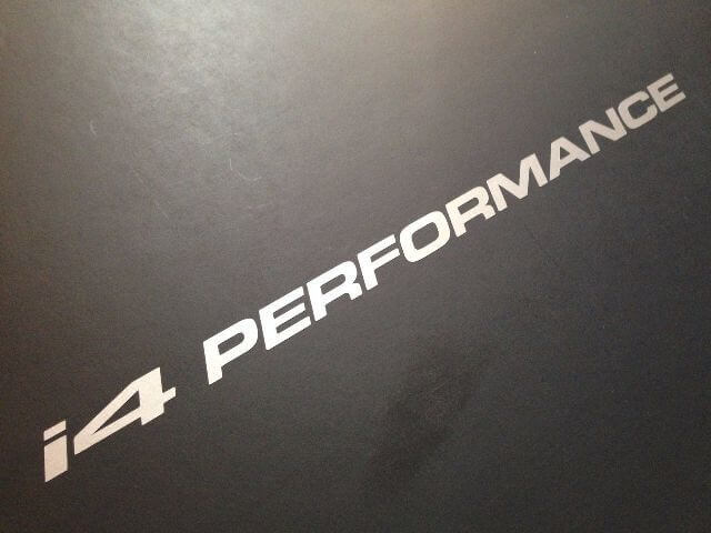 (2) i4 PERFORMANCE Vinyl Decal Car Window Sticker Fits Honda, Chevy, Toyota
