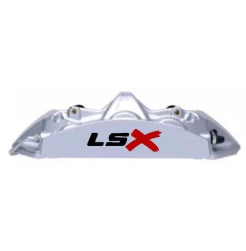 LSX Brake Caliper High Temp Vinyl Decal Sticker (Any Color)

