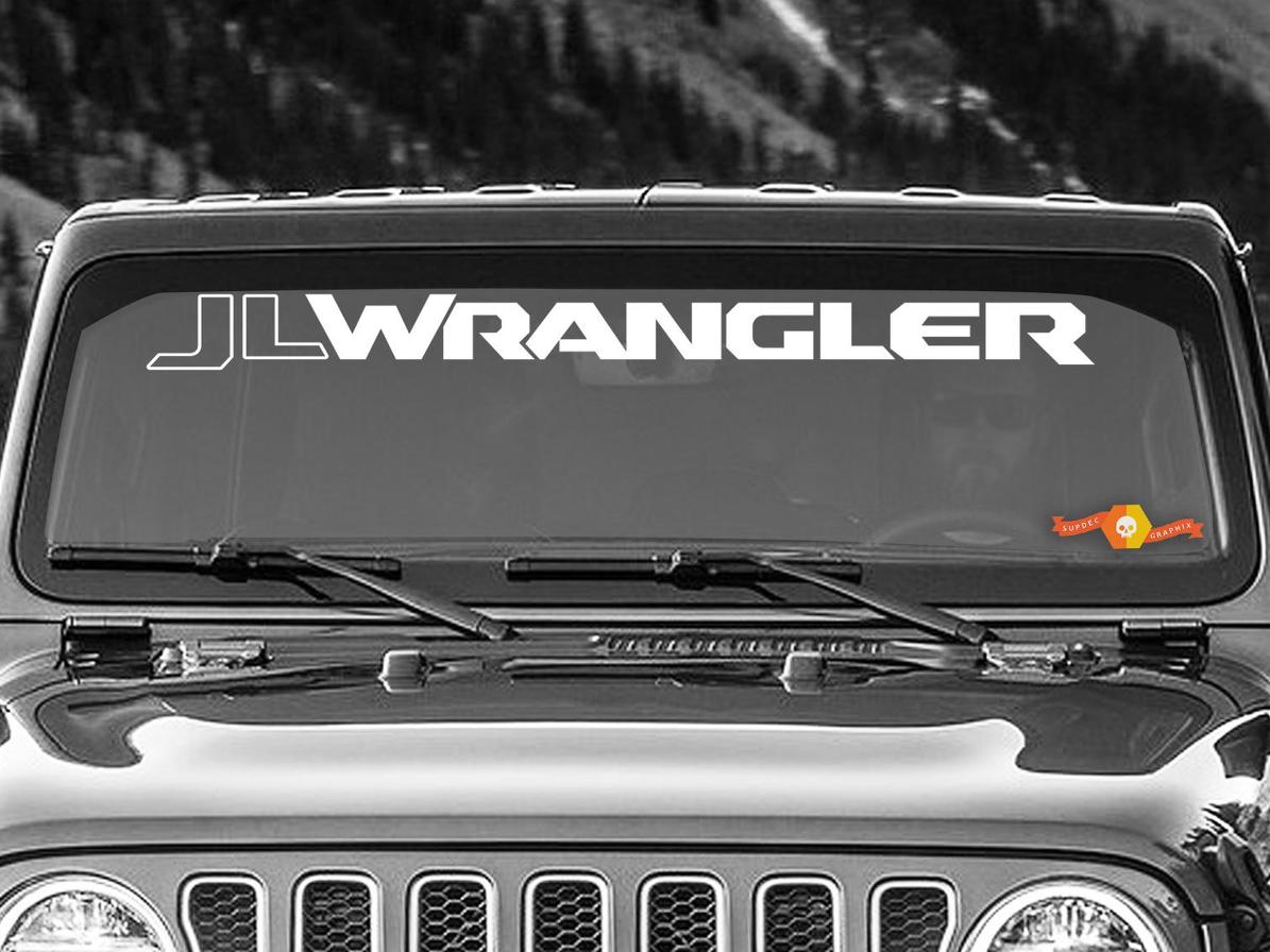 Jeep Wrangler JLJLU Wrangler Windshield Banner Vinyl Decal