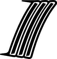 2010 - 2015 Chevrolet Camaro Rear Quarter Panel Side Vent  Accent Blackout Stickers Decals Inside & Outside Combo
