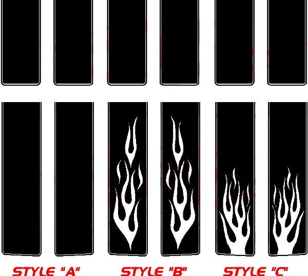 Silverado / Sierra / Tahoe / Suburban / Yukon / Avalanche  Retro Style SS Stripe Kit
