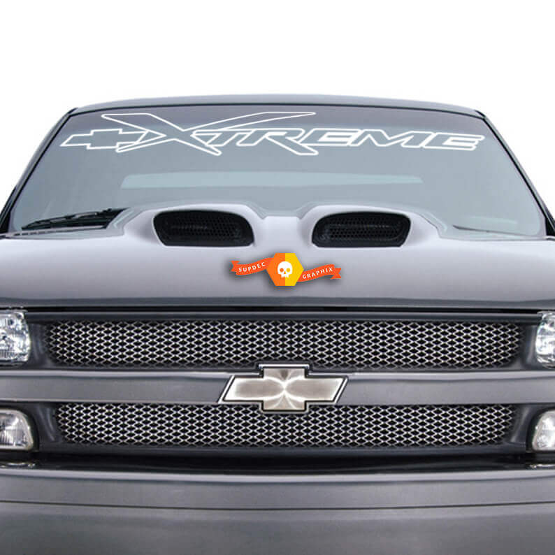 1950-2017 Xtreme S10 Pickup Windshield Body Decal Sticker New Custom 1PC Tahoe Suburban Avalanche Z71
