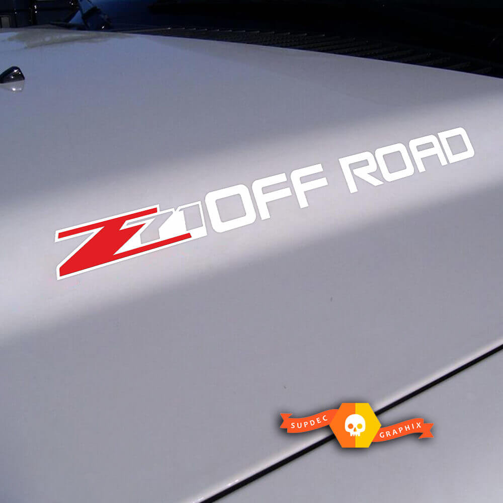 Z71 OFFROAD Hood Stickers Decals for Chevy or GMC 4x4 Truck
