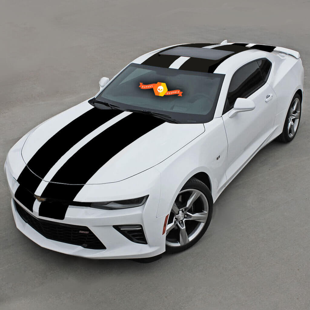Chevrolet Camaro 2016- 2018 Over The Top Racing Double Vinyl Stripes
