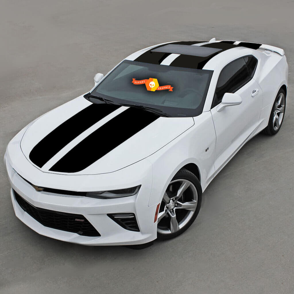 Chevrolet Camaro 2016 -2018 Over The Top Racing Double Vinyl Stripes
