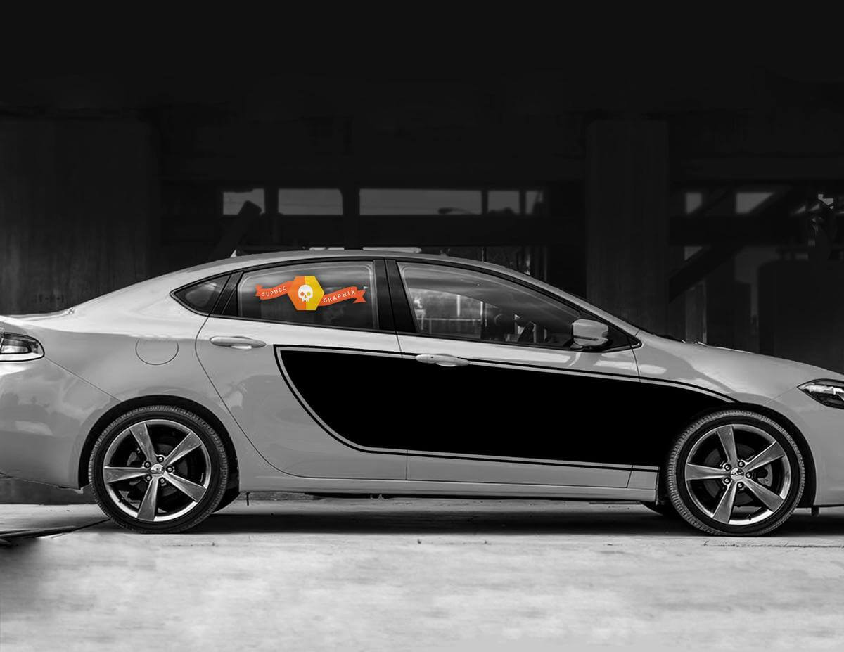 DODGE DART 2013 -2020 SIDE ACCENT SPORT STRIPES
