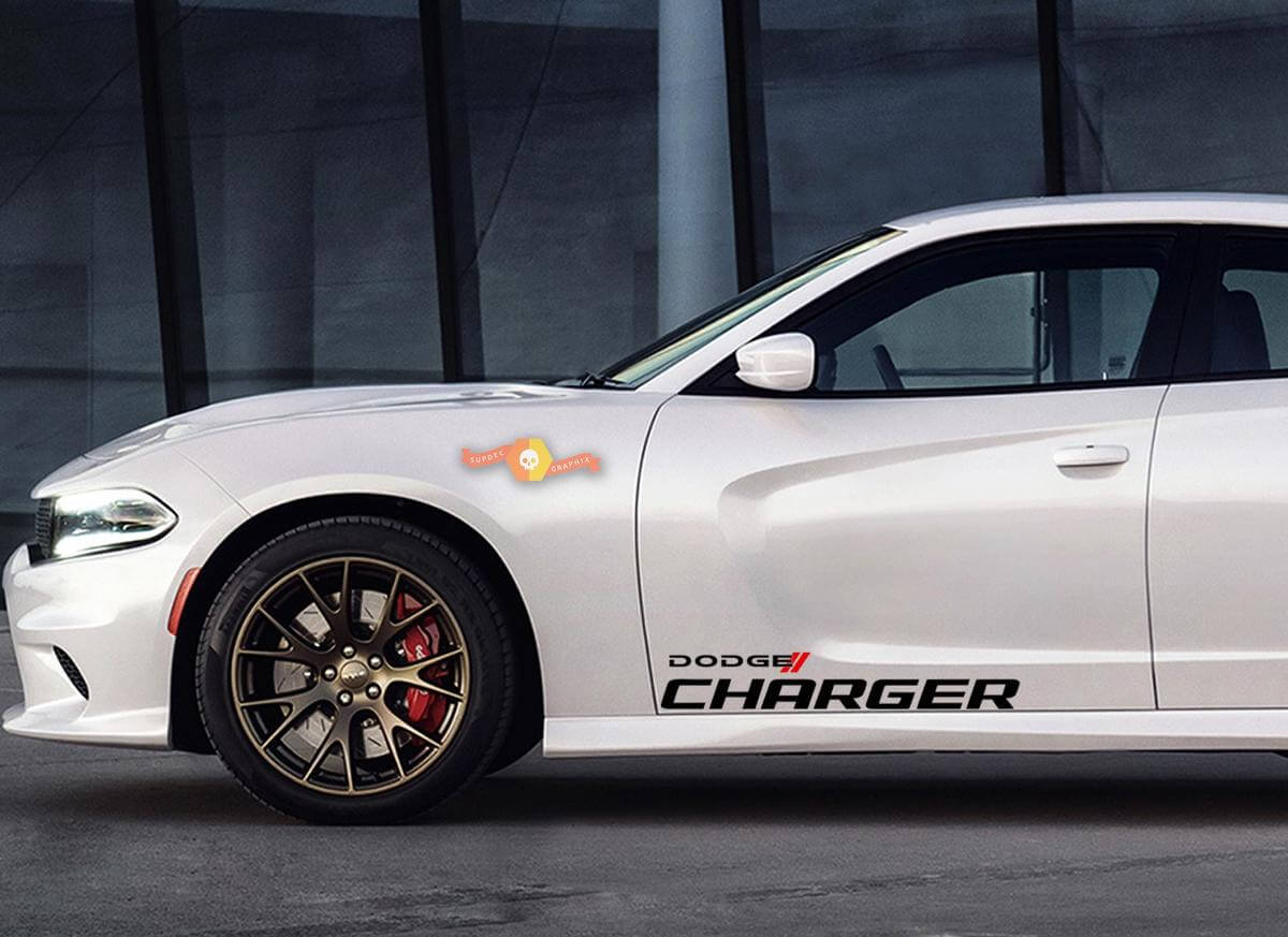 Racing Side Stripe Vinyl Decal Kit for Dodge Charger 2011-2018