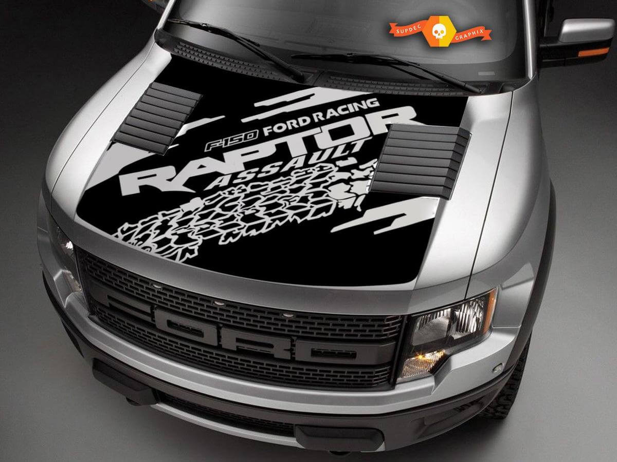 Musclecar truck power truck hood graphics tire track package hood decal sticker
